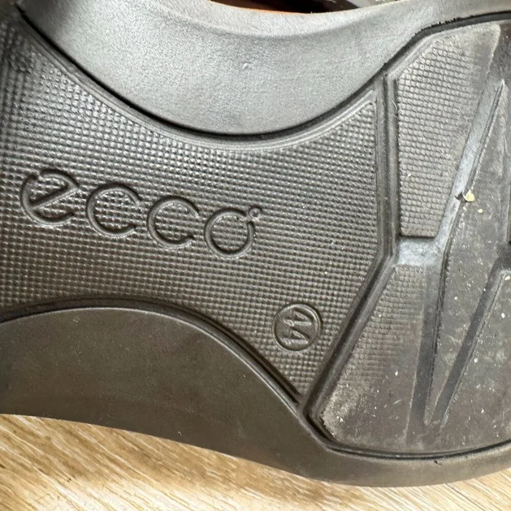 Ecco Windsor Brown Leather Loafers Men's Size EU 44